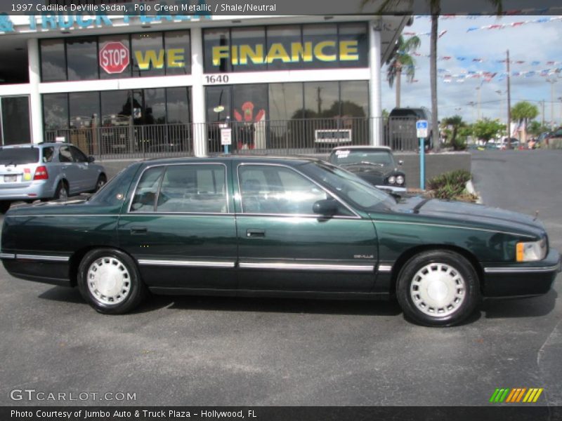  1997 DeVille Sedan Polo Green Metallic