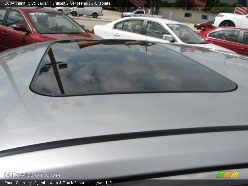 Sunroof of 2004 G 35 Sedan