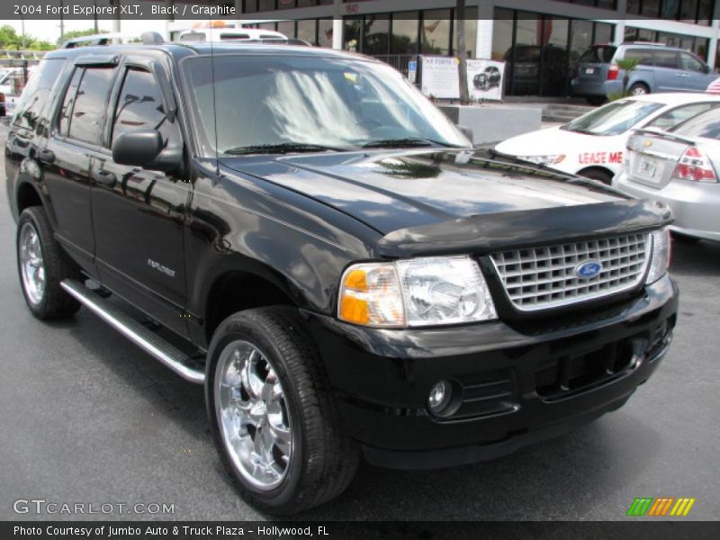 Black / Graphite 2004 Ford Explorer XLT