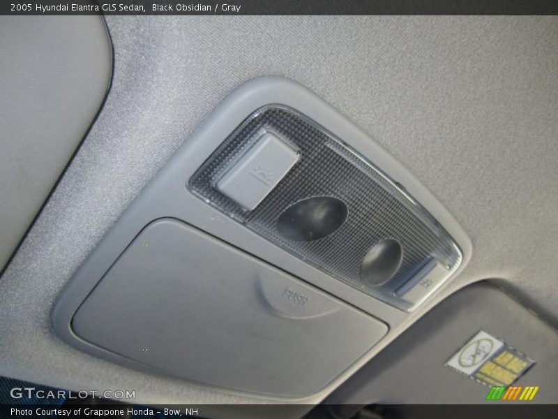 Black Obsidian / Gray 2005 Hyundai Elantra GLS Sedan