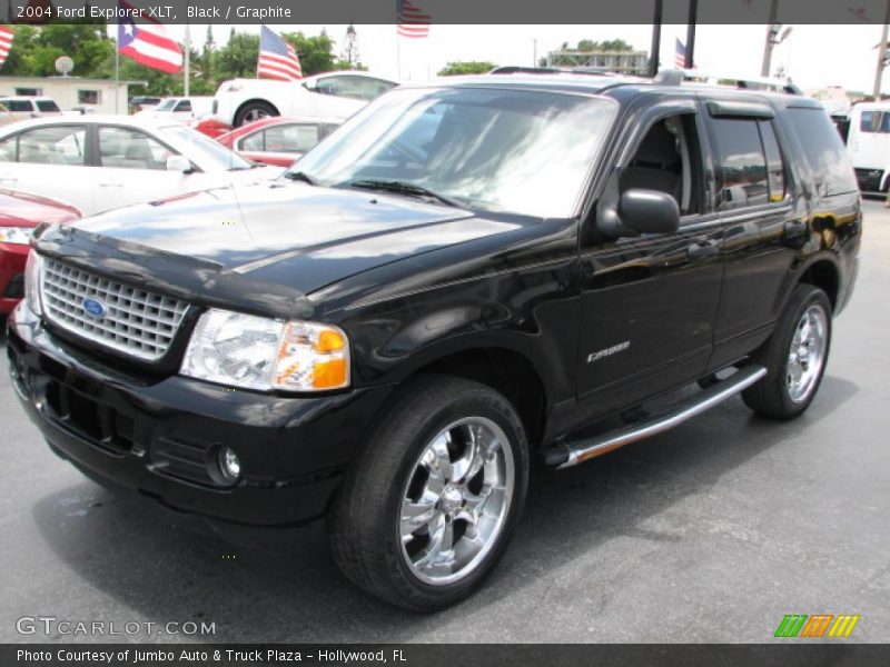 Black / Graphite 2004 Ford Explorer XLT