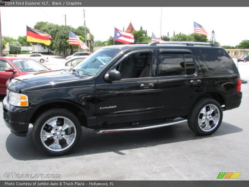 Black / Graphite 2004 Ford Explorer XLT