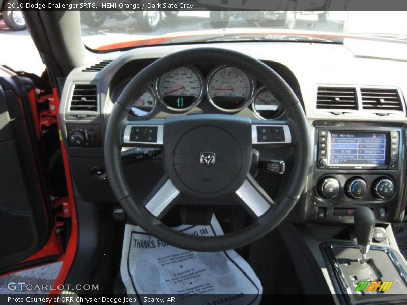 HEMI Orange / Dark Slate Gray 2010 Dodge Challenger SRT8