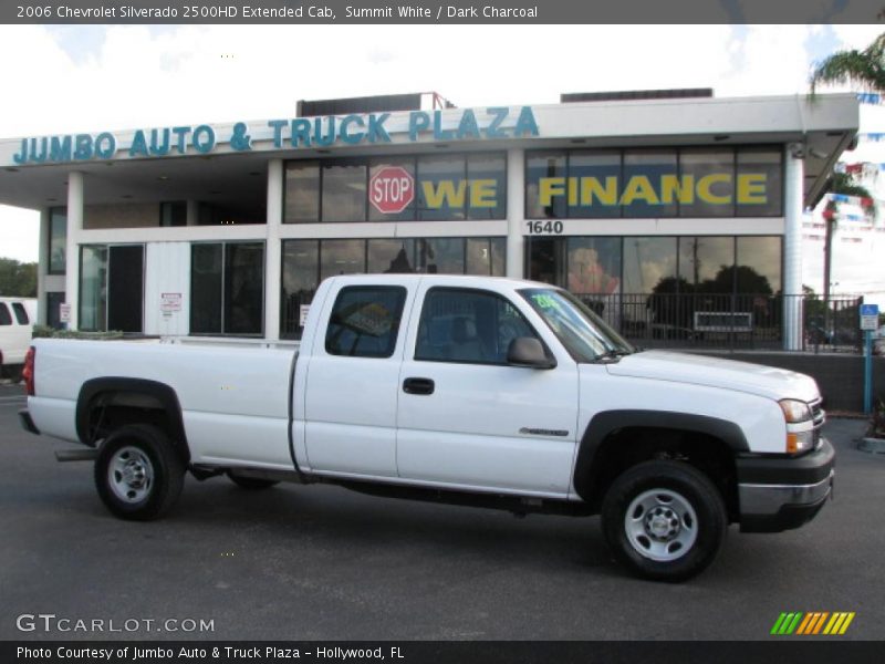 Summit White / Dark Charcoal 2006 Chevrolet Silverado 2500HD Extended Cab