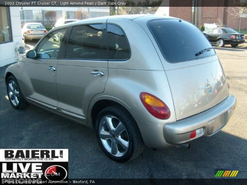 Light Almond Pearl / Dark Slate Gray 2003 Chrysler PT Cruiser GT