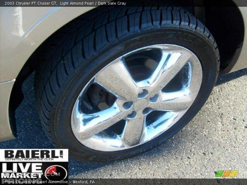 Light Almond Pearl / Dark Slate Gray 2003 Chrysler PT Cruiser GT