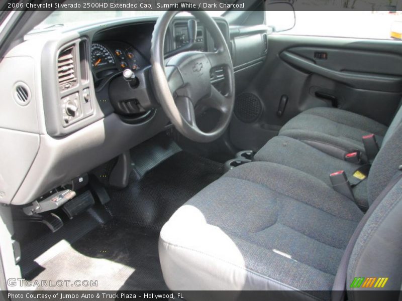 Summit White / Dark Charcoal 2006 Chevrolet Silverado 2500HD Extended Cab