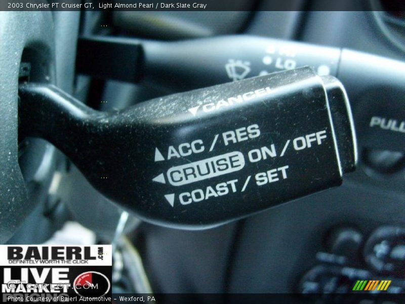 Light Almond Pearl / Dark Slate Gray 2003 Chrysler PT Cruiser GT