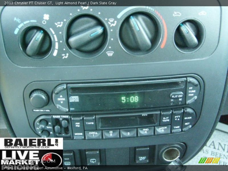 Light Almond Pearl / Dark Slate Gray 2003 Chrysler PT Cruiser GT