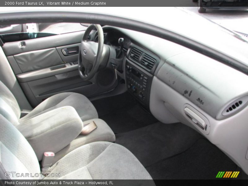  2000 Taurus LX Medium Graphite Interior