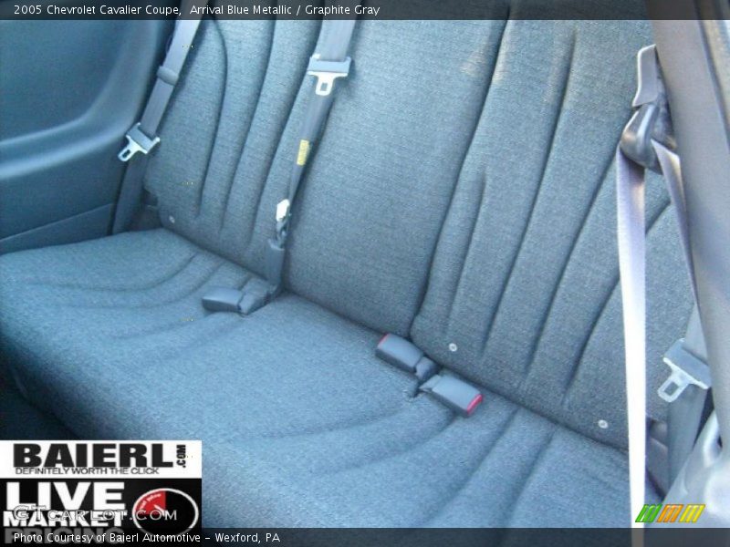 Arrival Blue Metallic / Graphite Gray 2005 Chevrolet Cavalier Coupe
