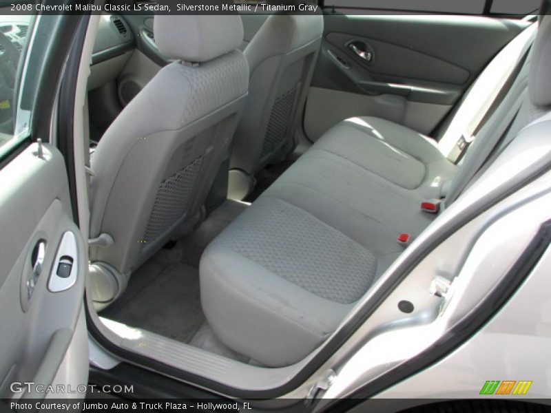 Silverstone Metallic / Titanium Gray 2008 Chevrolet Malibu Classic LS Sedan