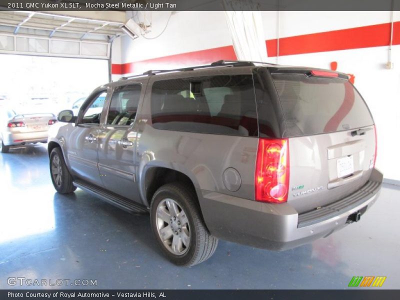 Mocha Steel Metallic / Light Tan 2011 GMC Yukon XL SLT