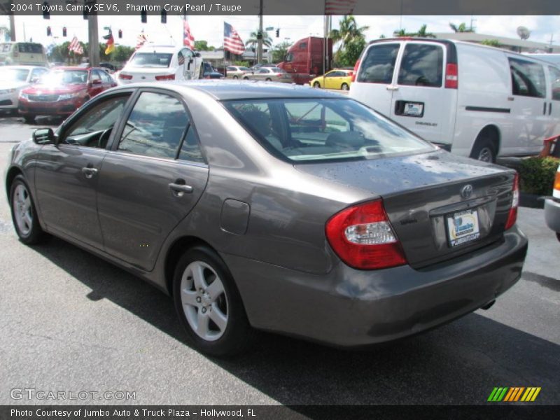 Phantom Gray Pearl / Taupe 2004 Toyota Camry SE V6