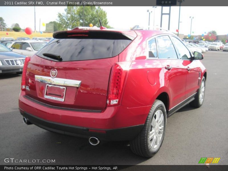 Crystal Red Tintcoat / Shale/Brownstone 2011 Cadillac SRX FWD