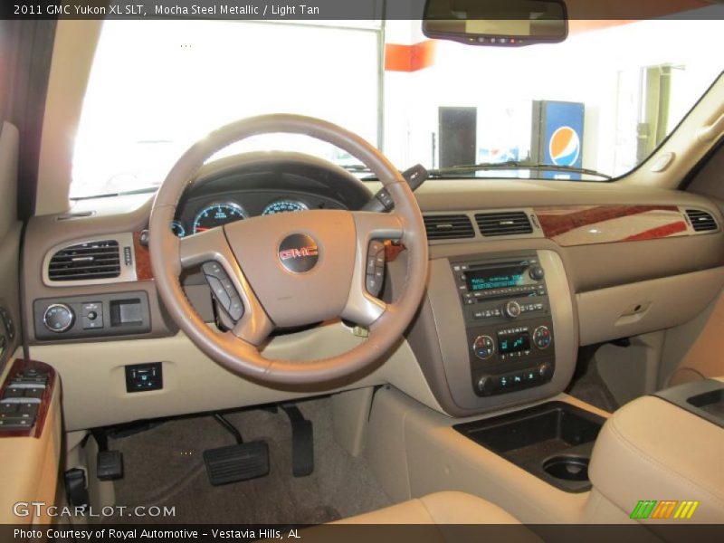 Light Tan Interior - 2011 Yukon XL SLT 