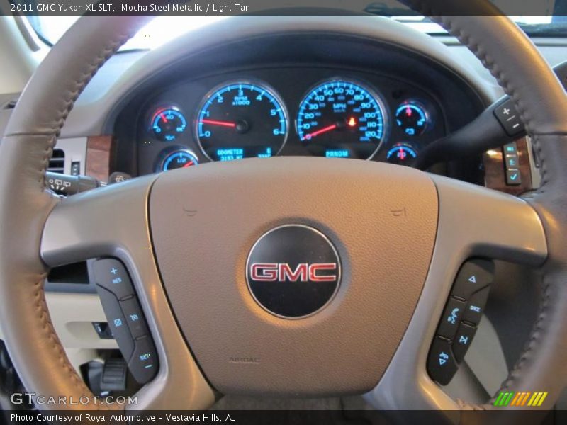 Mocha Steel Metallic / Light Tan 2011 GMC Yukon XL SLT