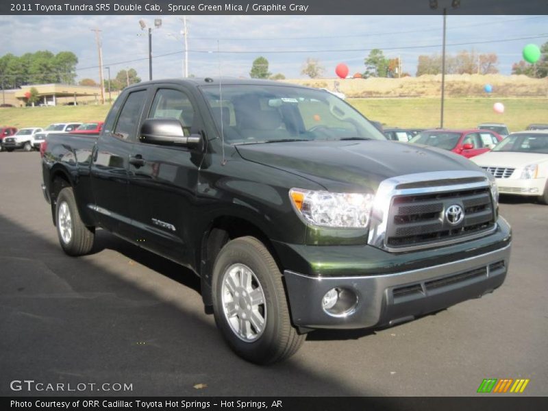 Front 3/4 View of 2011 Tundra SR5 Double Cab
