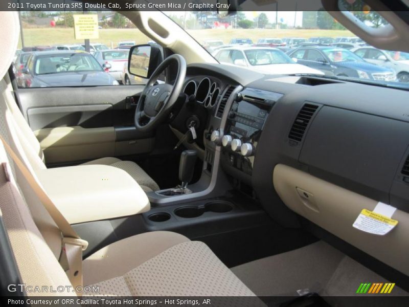  2011 Tundra SR5 Double Cab Graphite Gray Interior