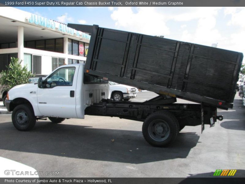  1999 F450 Super Duty XL Regular Cab Chassis Bucket Truck Oxford White