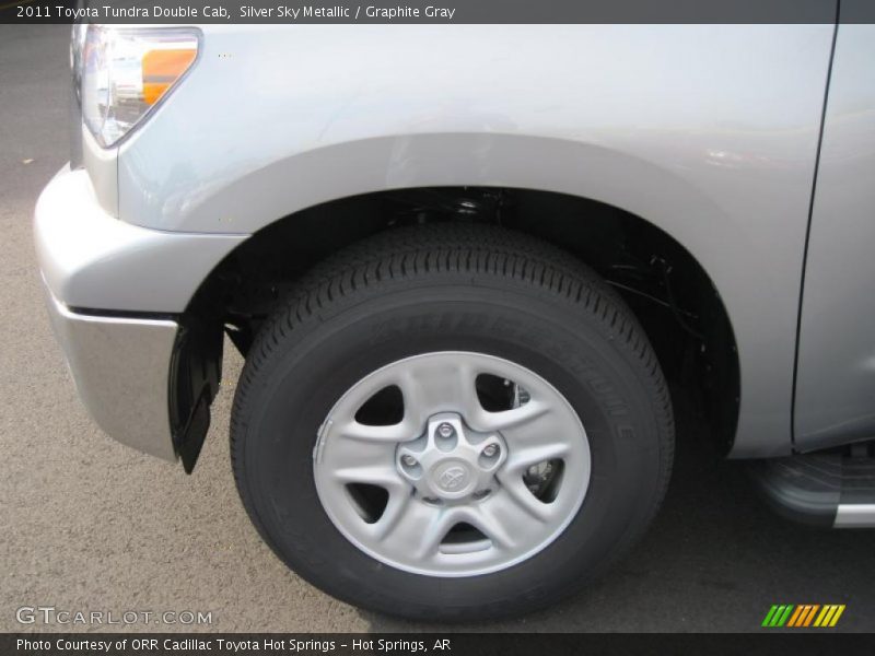 Silver Sky Metallic / Graphite Gray 2011 Toyota Tundra Double Cab