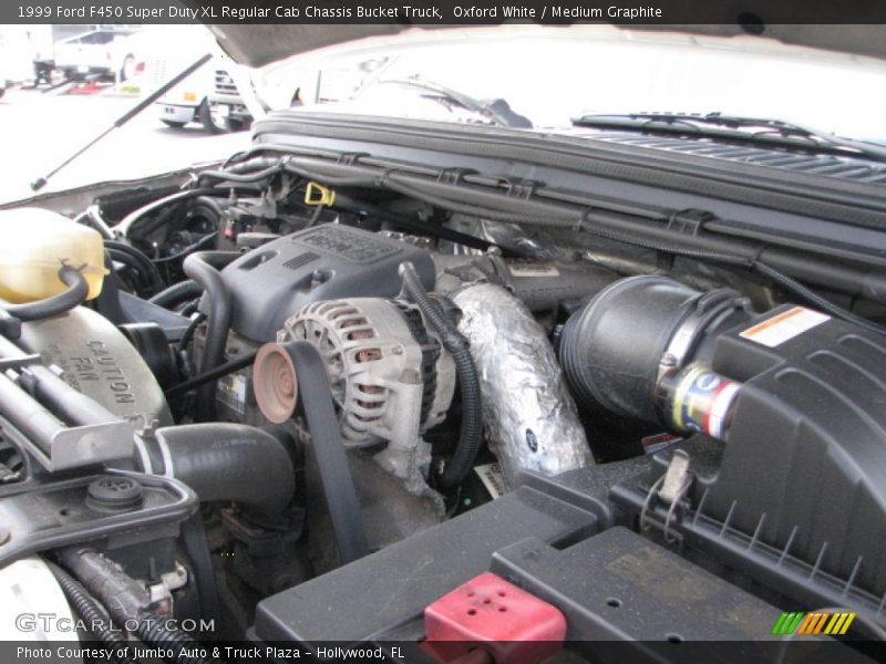  1999 F450 Super Duty XL Regular Cab Chassis Bucket Truck Engine - 7.3 Liter OHV 16-Valve Power Stroke Turbo Diesel V8