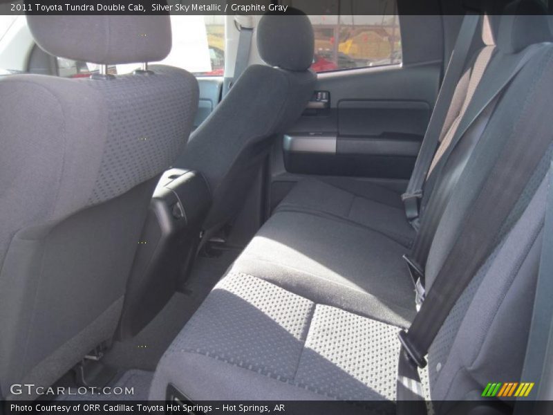 Silver Sky Metallic / Graphite Gray 2011 Toyota Tundra Double Cab