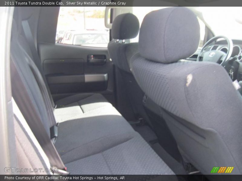 Silver Sky Metallic / Graphite Gray 2011 Toyota Tundra Double Cab