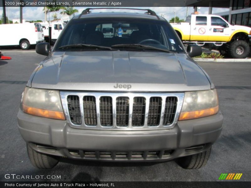 Silverstone Metallic / Agate 2000 Jeep Grand Cherokee Laredo
