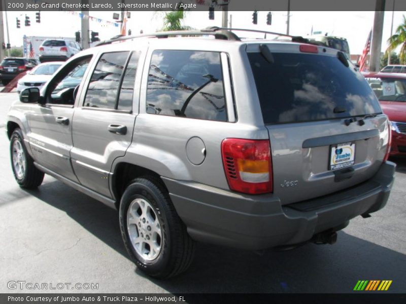 Silverstone Metallic / Agate 2000 Jeep Grand Cherokee Laredo