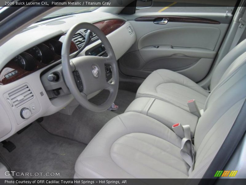 Platinum Metallic / Titanium Gray 2006 Buick Lucerne CXL