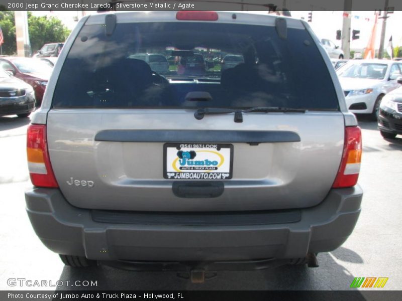 Silverstone Metallic / Agate 2000 Jeep Grand Cherokee Laredo