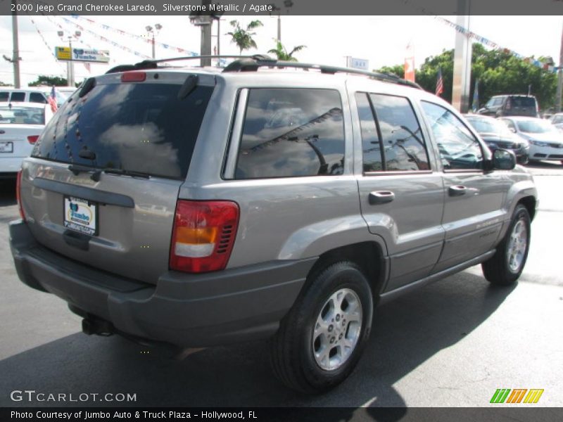 Silverstone Metallic / Agate 2000 Jeep Grand Cherokee Laredo