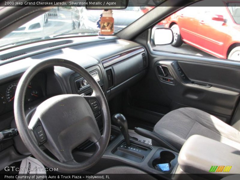 Silverstone Metallic / Agate 2000 Jeep Grand Cherokee Laredo