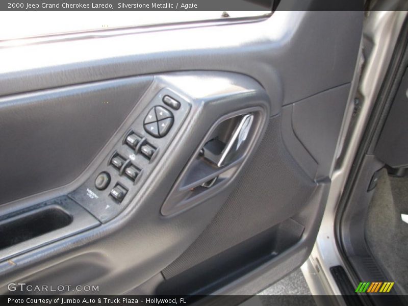 Silverstone Metallic / Agate 2000 Jeep Grand Cherokee Laredo