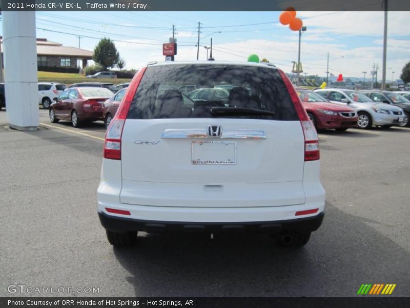 Taffeta White / Gray 2011 Honda CR-V EX-L