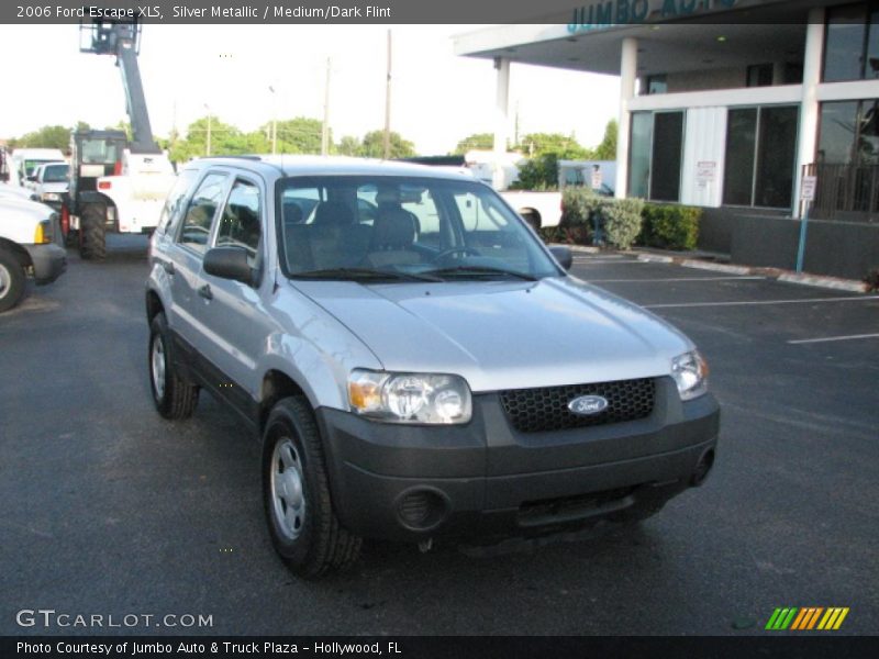 Silver Metallic / Medium/Dark Flint 2006 Ford Escape XLS