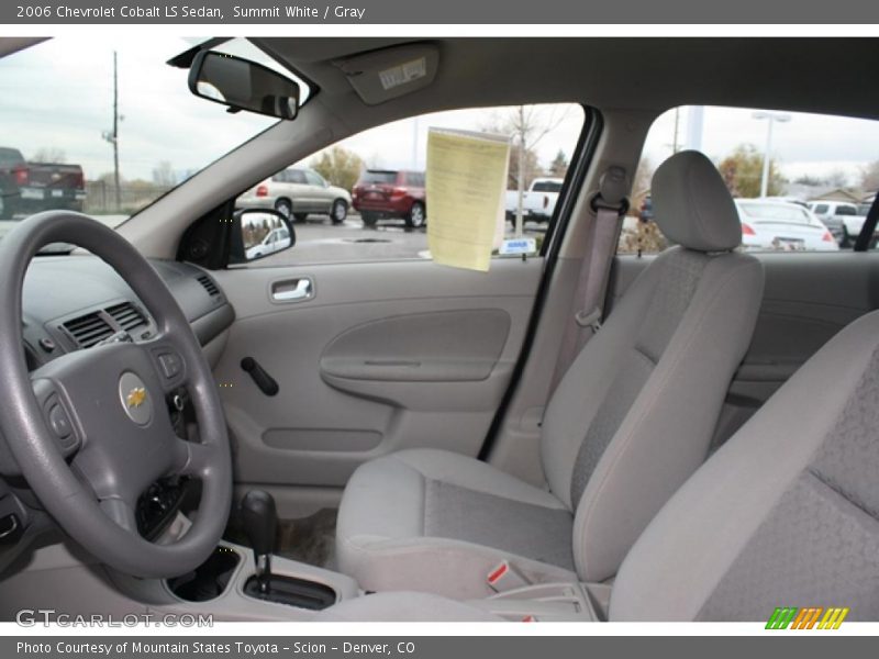 Summit White / Gray 2006 Chevrolet Cobalt LS Sedan