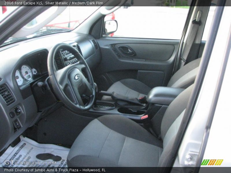 Silver Metallic / Medium/Dark Flint 2006 Ford Escape XLS