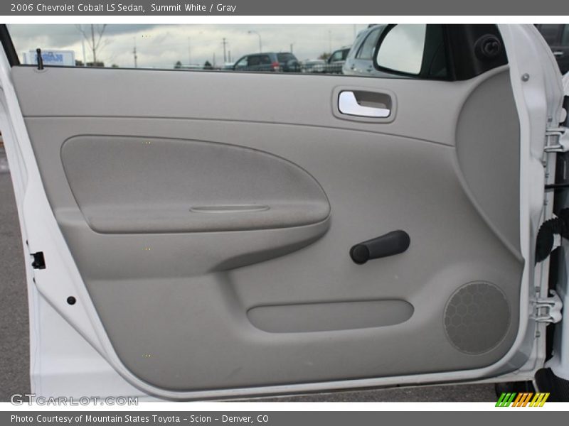 Summit White / Gray 2006 Chevrolet Cobalt LS Sedan