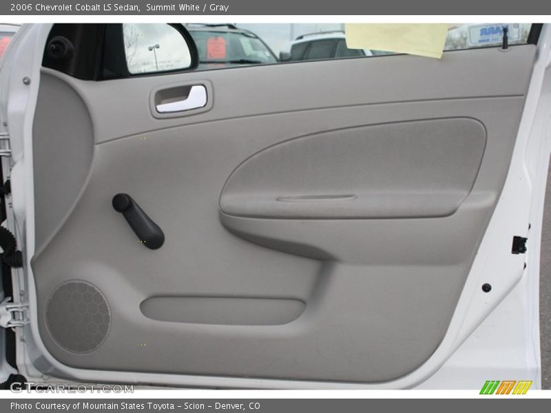 Summit White / Gray 2006 Chevrolet Cobalt LS Sedan