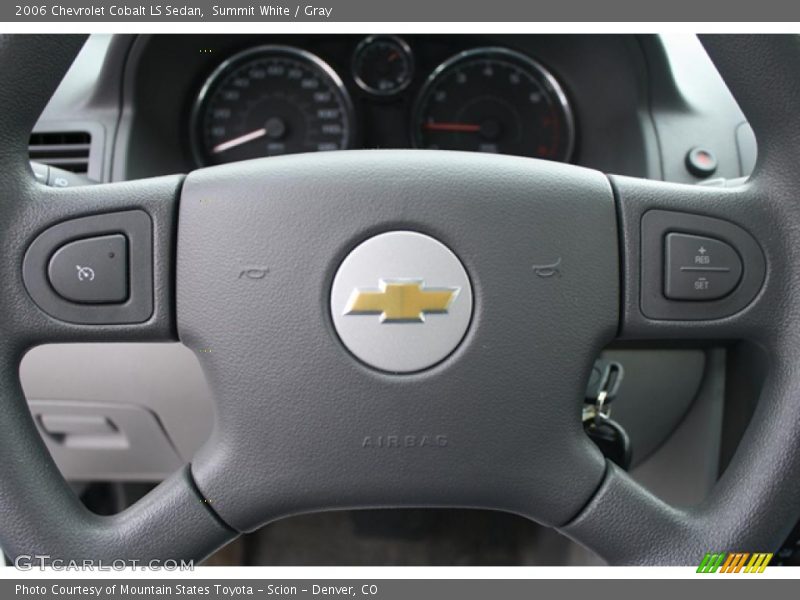 Summit White / Gray 2006 Chevrolet Cobalt LS Sedan