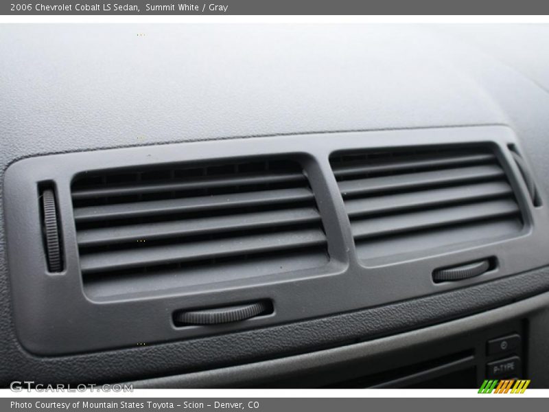 Summit White / Gray 2006 Chevrolet Cobalt LS Sedan