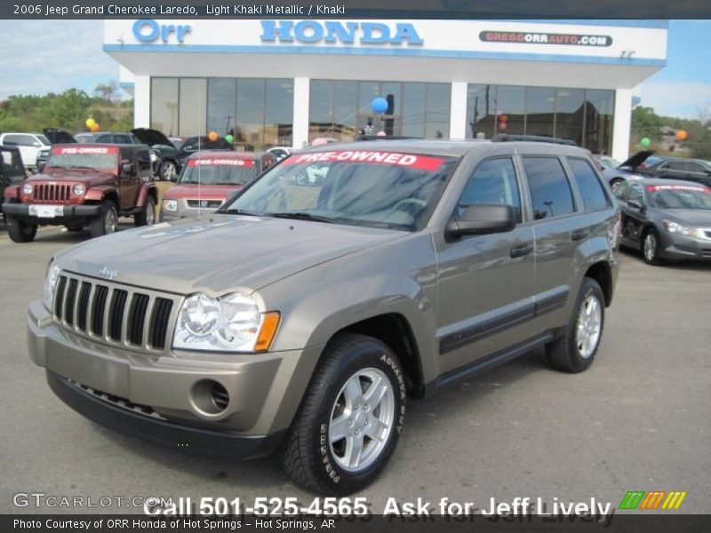 Light Khaki Metallic / Khaki 2006 Jeep Grand Cherokee Laredo
