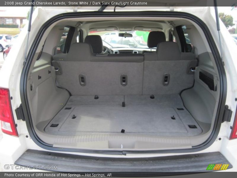 Stone White / Dark Slate Gray/Light Graystone 2008 Jeep Grand Cherokee Laredo