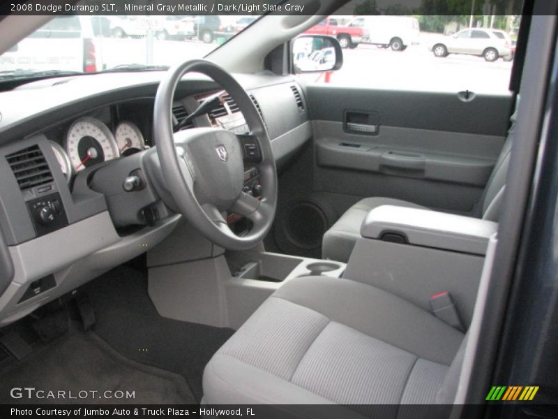 Dark/Light Slate Gray Interior - 2008 Durango SLT 