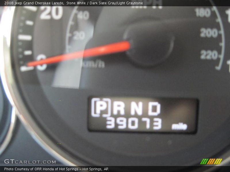 Stone White / Dark Slate Gray/Light Graystone 2008 Jeep Grand Cherokee Laredo