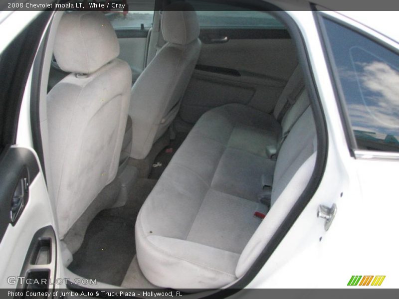 White / Gray 2008 Chevrolet Impala LT