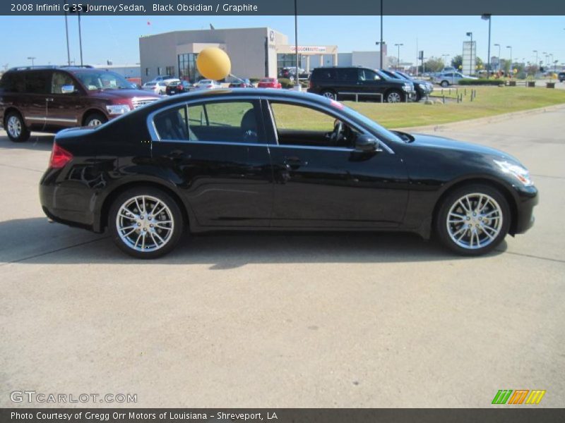 Black Obsidian / Graphite 2008 Infiniti G 35 Journey Sedan