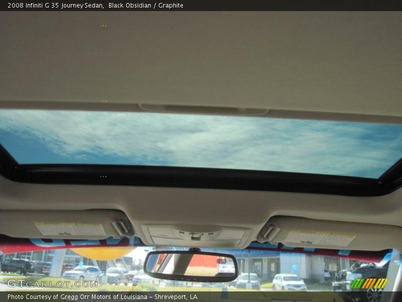 Black Obsidian / Graphite 2008 Infiniti G 35 Journey Sedan